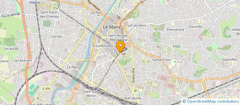 localisation de l'entreprise ROSA BONHEUR II  LE MANS