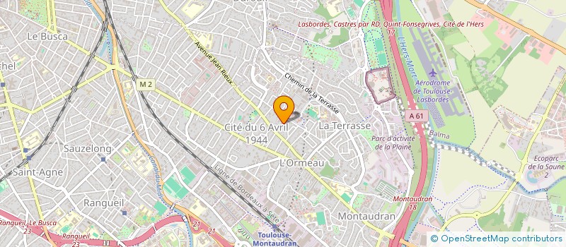 localisation de l'entreprise ROSA DELS VENTS à TOULOUSE