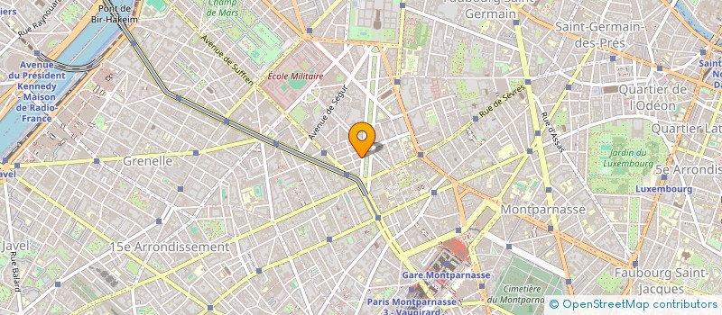 localisation de l'entreprise ROSA DOS VENTOS  PARIS