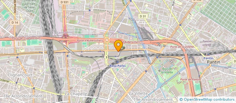 localisation de l'entreprise ROSA FRUITS  PARIS