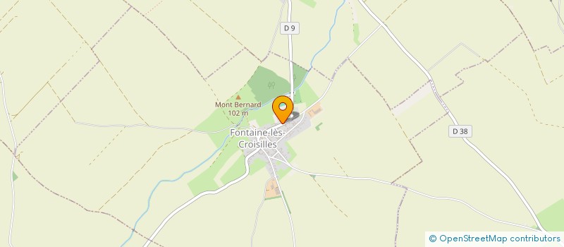 localisation de l'entreprise ROSA OSARIA  FONTAINE-LES-CROISILLES