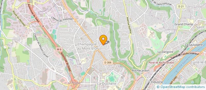 localisation de l'entreprise ROSA PARKS MEDICAL  CHAMPAGNE-AU-MONT-D'OR