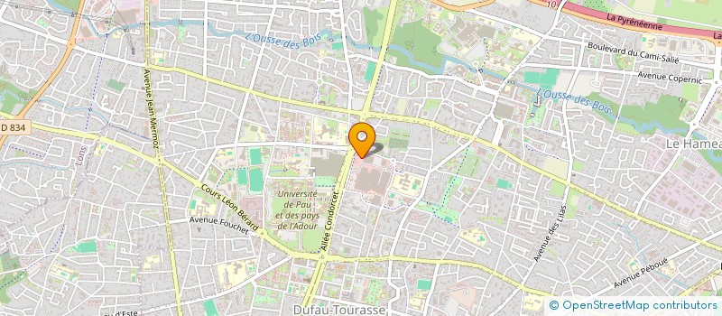 localisation de l'entreprise ROSA PARTNER  SAINT-FAUST