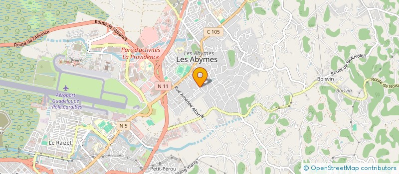 localisation de l'entreprise ROSA ROJA à LES ABYMES
