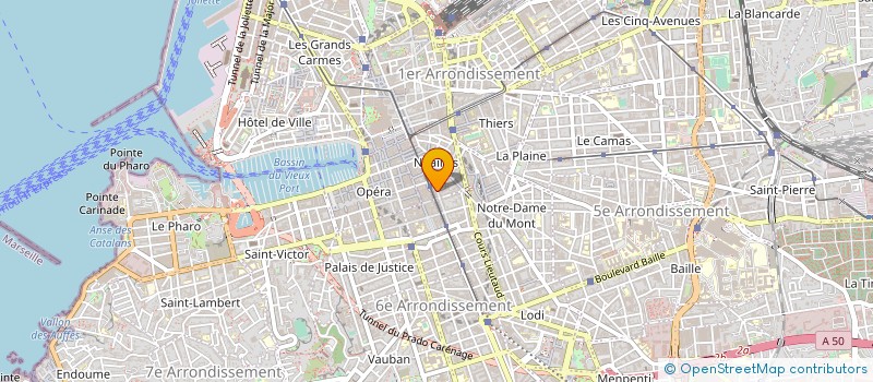 localisation de l'entreprise ROSA ROSA AFRICA à MARSEILLE