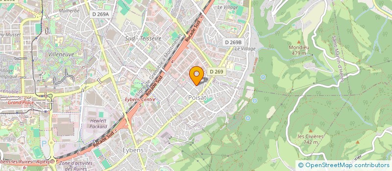 localisation de l'entreprise ROSA SEKOIAS  POISAT