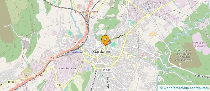 localisation de l'entreprise ROSABRALLI CONSEIL à GARDANNE