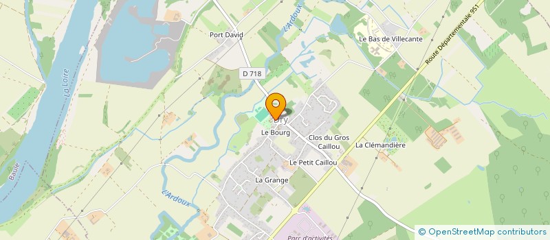 localisation de l'entreprise ROSACE 19  DRY