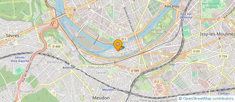 localisation de l'entreprise ROSACE CONSEILS à ISSY-LES-MOULINEAUX