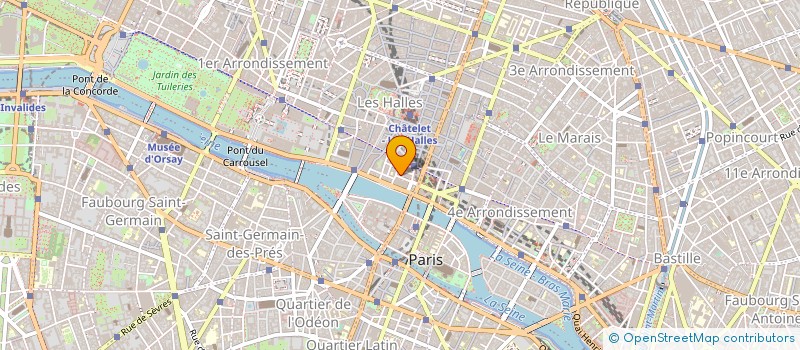 localisation de l'entreprise ROSACHRIS S A R L à PARIS
