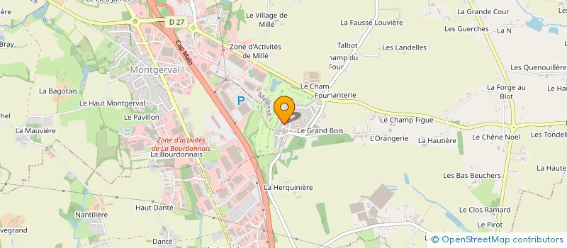 localisation de l'entreprise ROSACOET  MELESSE