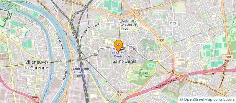 localisation de l'entreprise ROSADENIS à SAINT-DENIS