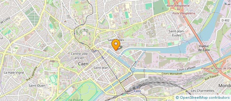 localisation de l'entreprise ROSAEL à CAEN