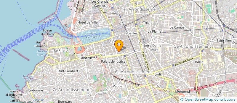 localisation de l'entreprise ROSAFOCH à MARSEILLE
