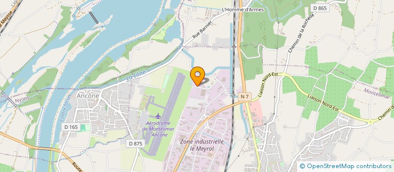 localisation de l'entreprise ROSAHOLDING  MONTELIMAR