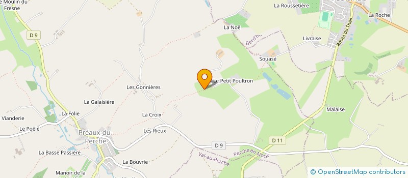 localisation de l'entreprise ROSALA-VEDIE à PERCHE-EN-NOCE