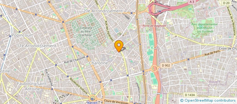 localisation de l'entreprise ROSALAN  PARIS