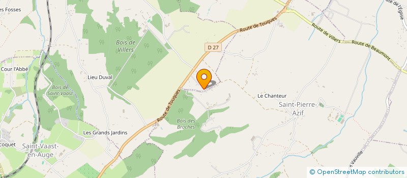 localisation de l'entreprise ROSALE  SAINT-PIERRE-AZIF