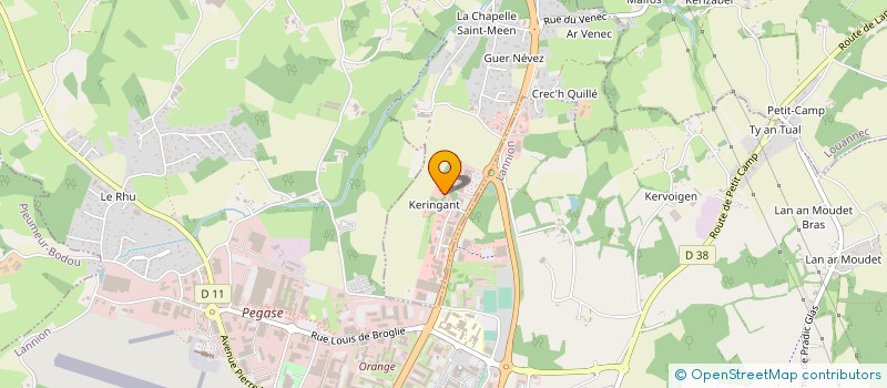 localisation de l'entreprise ROSALEX à SAINT-QUAY-PERROS