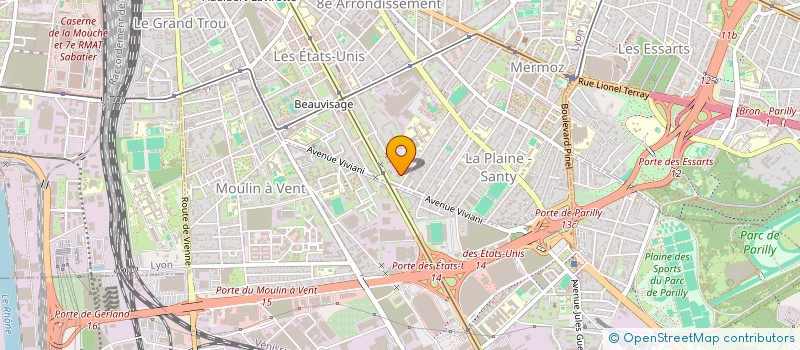 localisation de l'entreprise ROSALEX  LYON