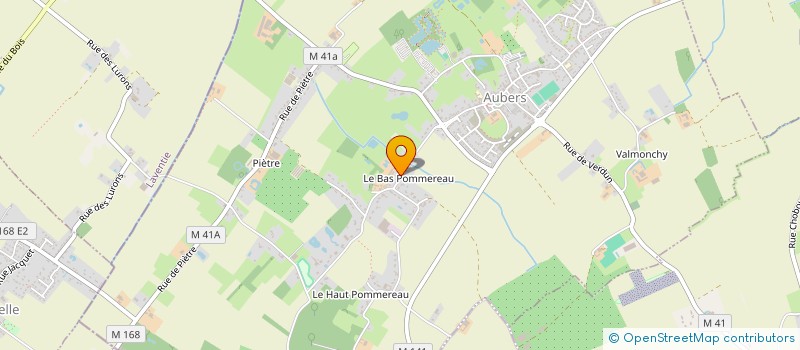 localisation de l'entreprise ROSALICE à AUBERS