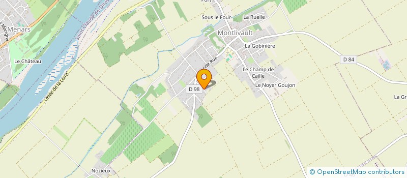 localisation de l'entreprise ROSALIE CSL  MONTLIVAULT