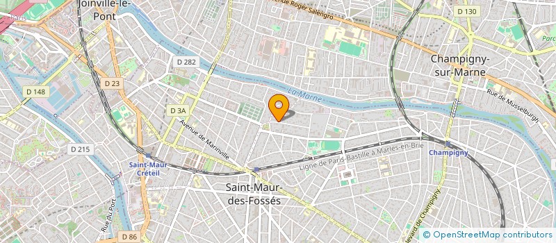 localisation de l'entreprise ROSALIE SOUNDS à SAINT-MAUR-DES-FOSSES