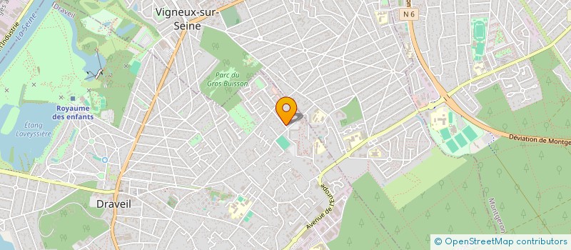 localisation de l'entreprise ROSALIE & VOUS à DRAVEIL