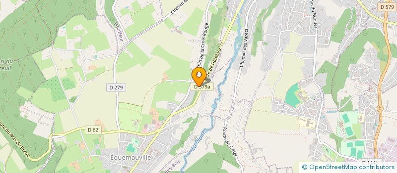 localisation de l'entreprise ROSALINA à EQUEMAUVILLE