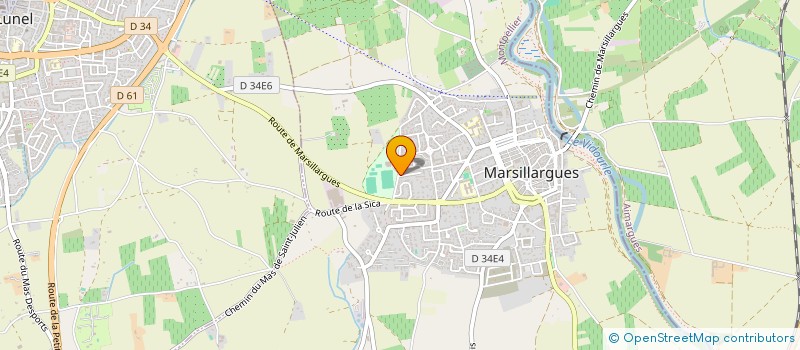 localisation de l'entreprise ROSALIX  MARSILLARGUES