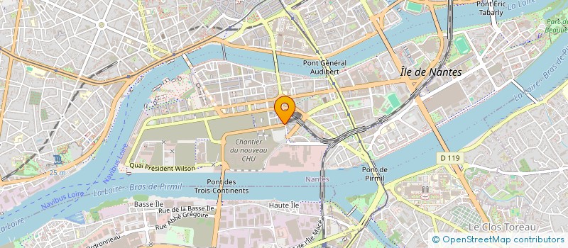 localisation de l'entreprise ROSALOU à NANTES