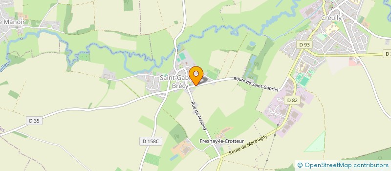 localisation de l'entreprise ROSAMANOMA  LE FRESNE-CAMILLY