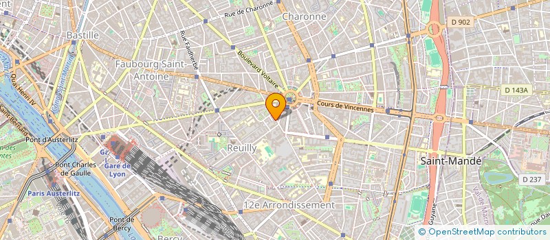 localisation de l'entreprise ROSAMI  PARIS