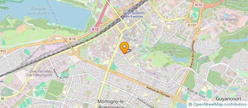 localisation de l'entreprise ROSAND TECHNOLOGIES SAS à MONTIGNY-LE-BRETONNEUX