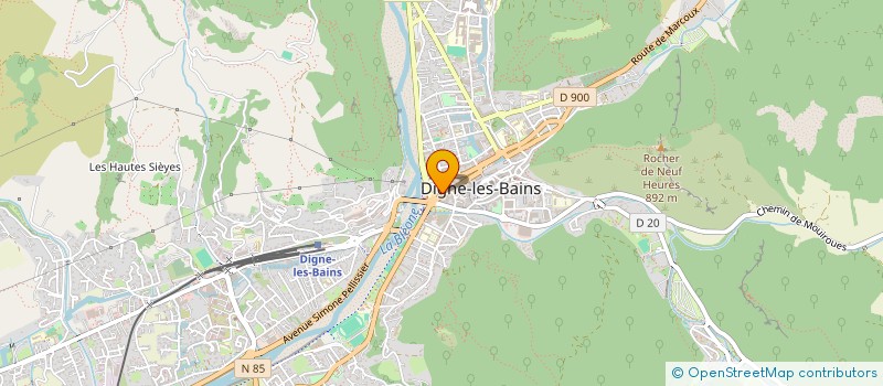 localisation de l'entreprise ROSANI à DIGNE-LES-BAINS