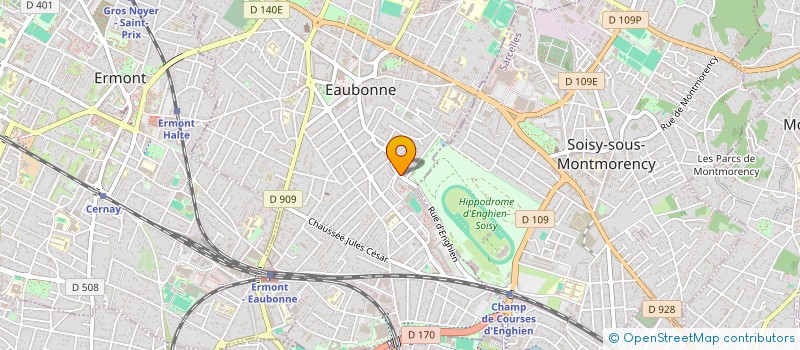 localisation de l'entreprise ROSANIE WILLIAM TRANSPORTS à EAUBONNE