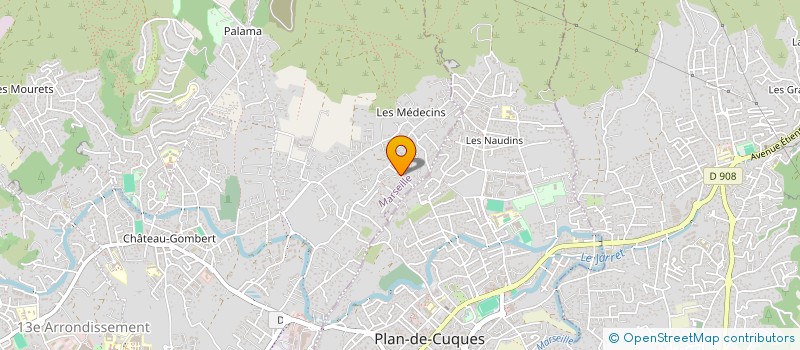 localisation de l'entreprise ROSANN à MARSEILLE