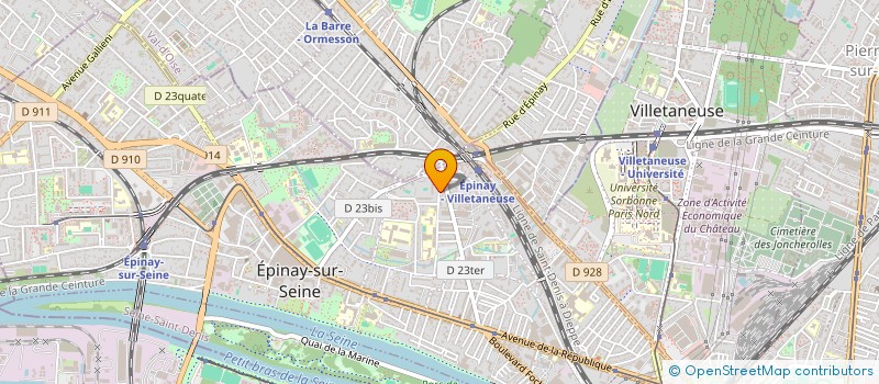 localisation de l'entreprise ROSANTH ALIMENTATION à EPINAY-SUR-SEINE