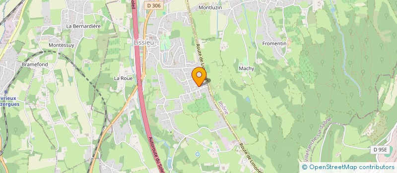 localisation de l'entreprise ROSAR  LISSIEU