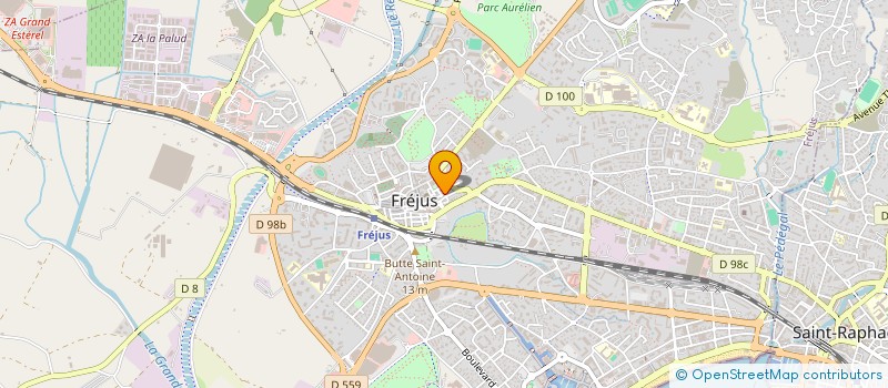 localisation de l'entreprise ROSARM à FREJUS