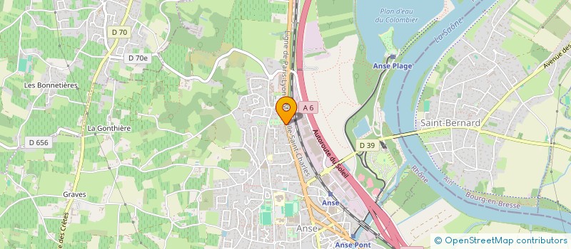 localisation de l'entreprise ROSARNO  ANSE