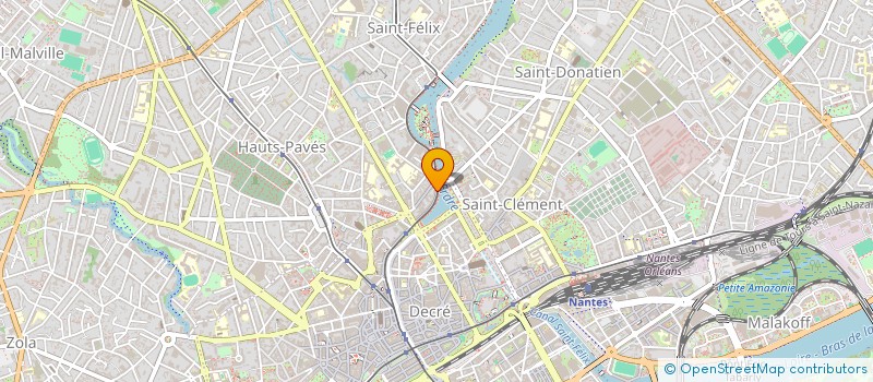 localisation de l'entreprise ROSAS & QOSMA à NANTES