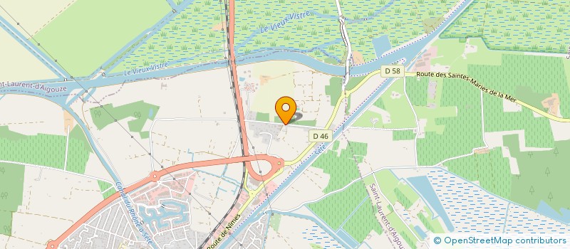 localisation de l'entreprise ROSAS RENTING  AIGUES-MORTES