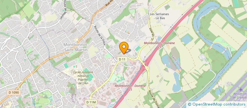 localisation de l'entreprise ROSATHI  MONTBONNOT-SAINT-MARTIN