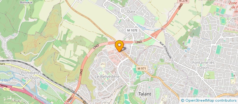 localisation de l'entreprise ROSATI SARL à TALANT