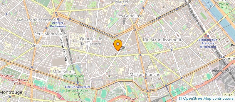 localisation de l'entreprise ROSATI SCI  PARIS