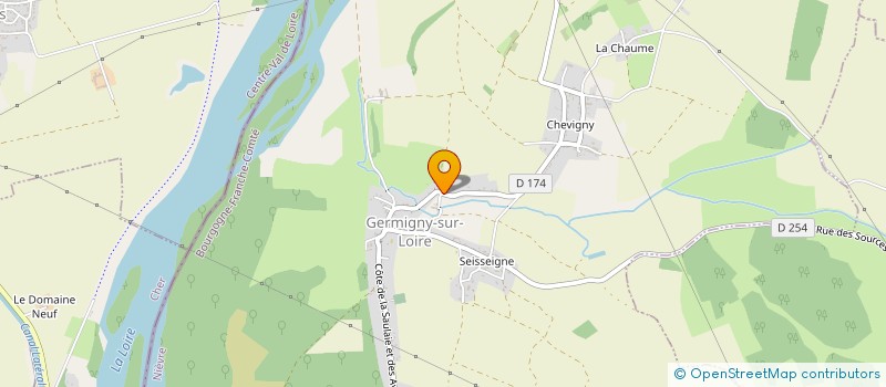 localisation de l'entreprise ROSAU  POUGUES-LES-EAUX