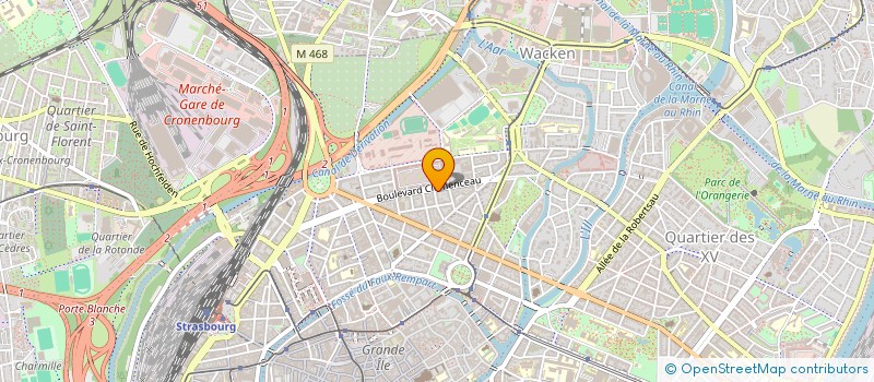 localisation de l'entreprise ROSBER  STRASBOURG