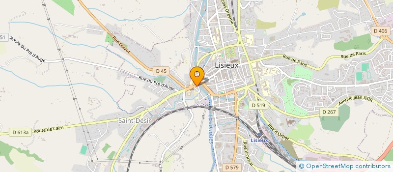 localisation de l'entreprise ROSCELCAPMAR à LISIEUX