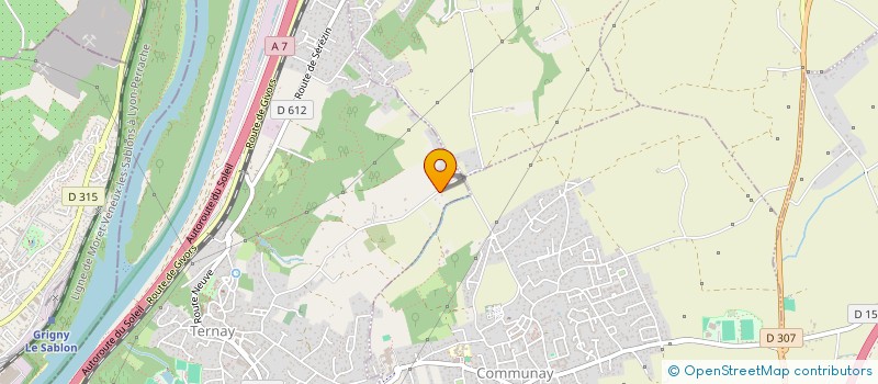 localisation de l'entreprise ROSCIA RECORDS  TERNAY